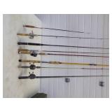 8 Rods and  4 Reels
