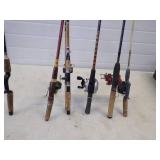 6 Rods and  5 Reels