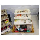 Pair of Tackle Boxes with Tackle