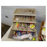 Pair of Tackle Boxes with Tackle