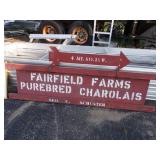 Large Farm Sign with Farm Print