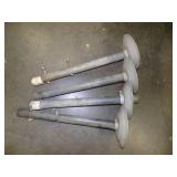 4 Dock Post with Pads