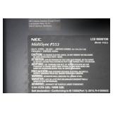 NEC 55" LED Professional-Grade Widescreen LED 1080p HD Display / Monitor with Remote Control