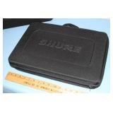 Lot of 2 Shure Pro Audio Cases - One is Foam-Lined
