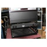 Middle Atlantic Equipment Rack with Sony VHS VCR DVD & Other Miscellaneous Pro Audio / Video Items