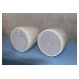 PAIR of JBL Control 67P/T Extended Full-Range Pro Audio Pendant Speakers (White)