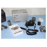 Lot of Panasonic Lumix Professional Digital Cameras & Accessories