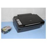 Epson Stylus CX7400 All-In-One Printer Copier Scanner and Small Table / Cart with Folding Shelf