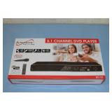 Supersonic SC-31 5.1 Channel DVD Player with DHMI Up-Conversion USB SD Card Slot & Karaoke