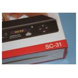 Supersonic SC-31 5.1 Channel DVD Player with DHMI Up-Conversion USB SD Card Slot & Karaoke