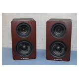 Pair of M-Audio M3-6 Pro Audio 3-Way Studio Reference Monitor Speakers