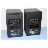 Pair of M-Audio M3-6 Pro Audio 3-Way Studio Reference Monitor Speakers