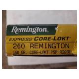 Remington Express Core-Lokt 260 140 GR.