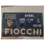 Fiocchi  12 Gauge Steel 2 3/4" (4) Shot