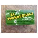Thunderbolt 22 Long Rifle Bullets