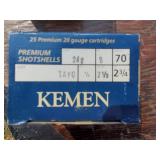 Kemen Premium  20 GA 2 2/4" #8 Shot