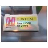 Hornady 9MM Lugar Custom 147 gr XTP