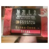 Federal Premium 16 GA 2 3/4 Steel 2 shot