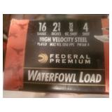 Federal Premium 16 GA 2 3/4 4 Shot Steel Waterfowl Load