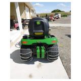 2020 John Deere X390 Lawn Tractor with Snowblower
