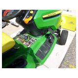 2020 John Deere X390 Lawn Tractor with Snowblower