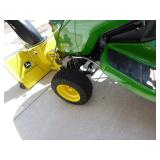 2020 John Deere X390 Lawn Tractor with Snowblower