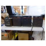 4 Electric Heaters