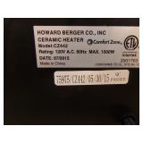 3 Electric Heaters