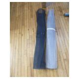 Wooden Saw Horse with Mounted Table