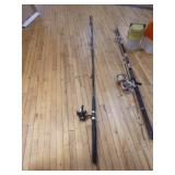 Rods and Reels and Minnow Buckets