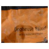 Ameristep Multi-Season Dog House Pack-In Blind.