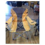 Folding Chairs and Portable Grill