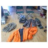 Hunting Jackets and Chairs