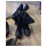 Variety of Boots and Shoes