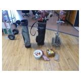 Golf Clubs and Bag