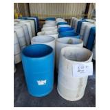 (#2) 55-Gallon Plastic Barrels - Lot of 20