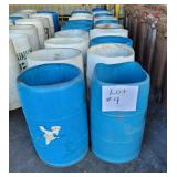55-Gallon Plastic Barrels - Lot of 20 (#4)