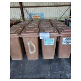 65-Gallon Plastic Totes w/ Lids - Lot of 20