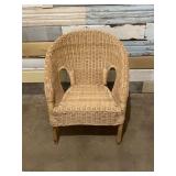 Child Size Wicker Chair