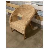 Child Size Wicker Chair