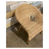 Child Size Wicker Chair