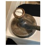 Antique Porcelain Ice Cream Soda Fountain Topping Dispenser