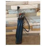 Sports Crest Golf Clubs and Bag