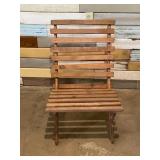 Portable Wood Lawn Chair