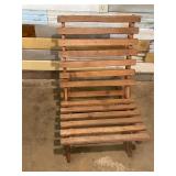 Portable Wood Lawn Chair