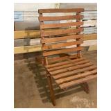 Portable Wood Lawn Chair
