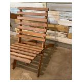 Portable Wood Lawn Chair