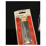 Universal Hex Shank, Spark Plugs, Bolts, Swingline Stapler, magnifying glass