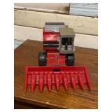 Massey Ferguson Tractor and Steel Tonka Trunk