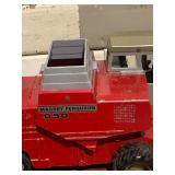 Massey Ferguson Tractor and Steel Tonka Trunk